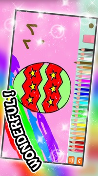 Coloring book for hatchimal游戲截圖4