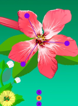 Aa Dots Color Flowers游戲截圖4