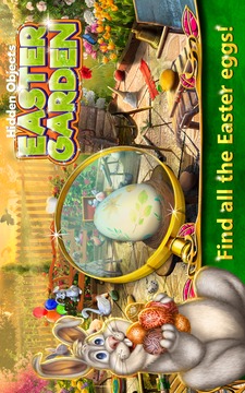 Hidden Objects Easter Garden游戲截圖2