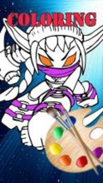 free coloring game for skylanders fans游戲截圖2