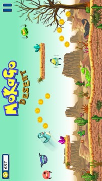 Dinosaur MOKA GO running game游戲截圖5