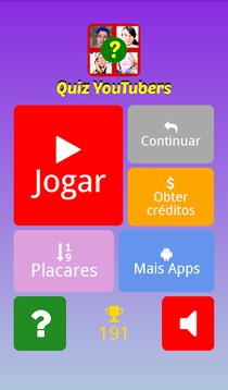 Quiz YouTubers Brasil游戲截圖1