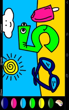 彩色字母和數(shù)字游戲截圖2