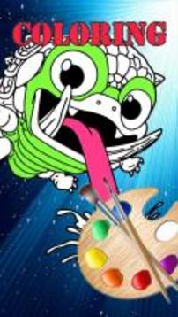 free coloring game for skylanders fans游戲截圖1