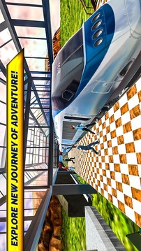 Railway Train Drive Simulator游戏截图4