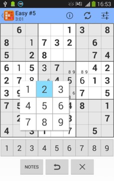 Sudoku 2000游戲截圖3