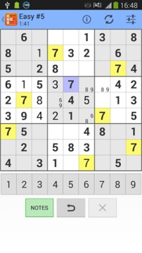 Sudoku 2000游戲截圖1