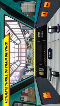 Railway Train Drive Simulator游戏截图3