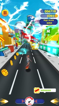 3D Roller Run Soy Lunaa游戲截圖5