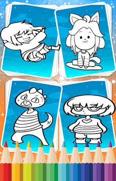Coloring Book For Undertal ??游戲截圖5