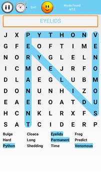 Animals Word Search Game 5K游戲截圖5