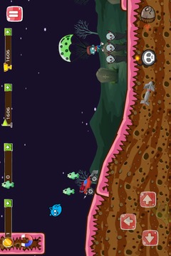 Zombie Vs Hill Climb游戲截圖1