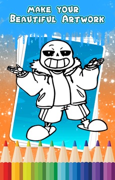 Coloring Book For Undertal ??游戲截圖4