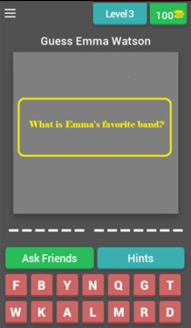 Guess Emma Watson Quiz游戲截圖4