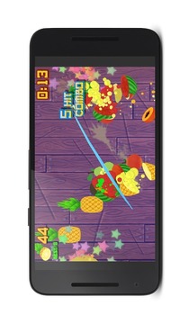Fruit Slicing Game free ninja游戲截圖2