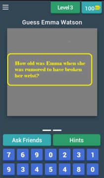 Emma Watson Ultimate Quiz游戲截圖4