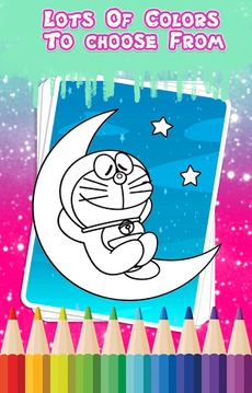 Coloring Book For Doraemon *游戲截圖4