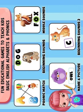 Kids Learn English ABC Phonics游戲截圖2