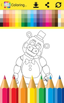 Coloring Game for Five Nights游戲截圖5