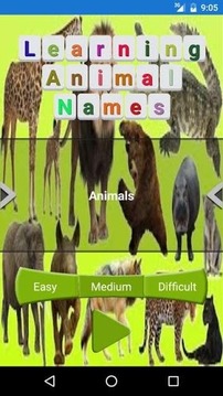 Animal Names Learning游戲截圖1