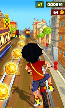 Subway Shiva Rush游戲截圖2