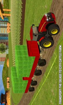 Silage Transporter Farmer Sim游戲截圖1