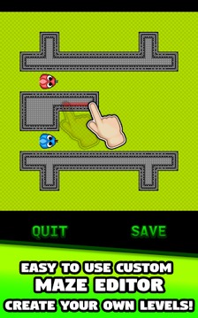 Two Snakes 1 or 2 Player Snake游戲截圖3