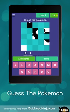 Guess the pokémon characters游戲截圖5