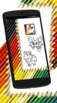 Coloring Book for Pokemo Monsters游戲截圖2