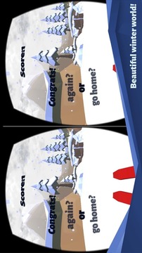 SKI MASTER VR cardboard skiing游戲截圖4