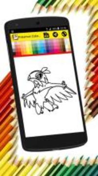Coloring Book for Pokemo Monsters游戲截圖5