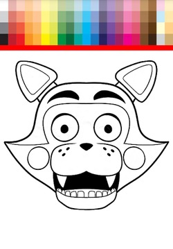 Five Nights Coloring Book/New游戲截圖5