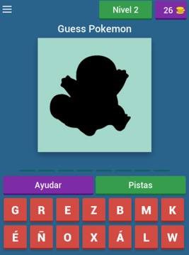 Adivina el Pocket Monsters游戲截圖5