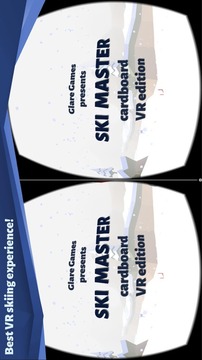 SKI MASTER VR cardboard skiing游戲截圖1
