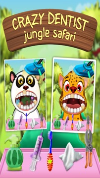 Crazy Dentist jungle safari游戲截圖1