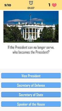 US Presidents Quiz游戲截圖5