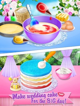 Wedding Rainbow Cake游戲截圖2