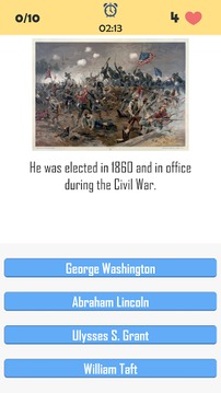US Presidents Quiz游戲截圖3