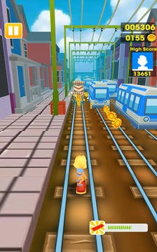 Train Surf Run游戲截圖5