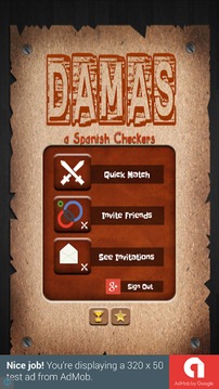 Damas (Spanish Checkers)游戲截圖4