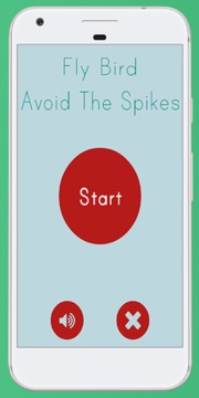 Fly Bird - Avoid the Spikes游戲截圖1