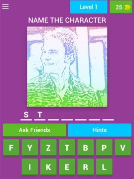 Movie Character Quiz游戲截圖2