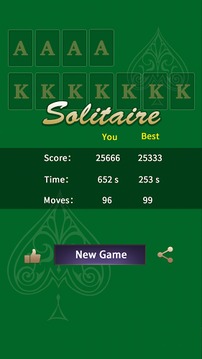 Solitaire-Klondike Classic游戲截圖1