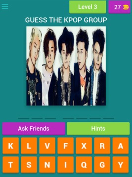 GUESS THE KPOP GROUP!游戲截圖4