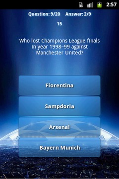 Champions Football League Quiz游戲截圖2