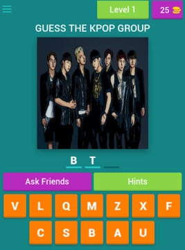 GUESS THE KPOP GROUP!游戲截圖1