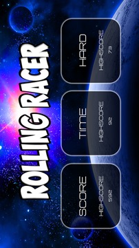 Space 4D : Rolling Racer游戲截圖2