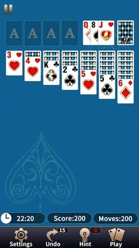Solitaire-Klondike Classic游戲截圖3