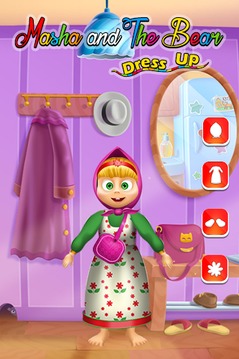 Masha dress up Game游戲截圖1