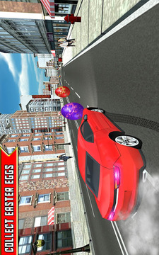 Easter Eggs Pancake Car Race游戲截圖2